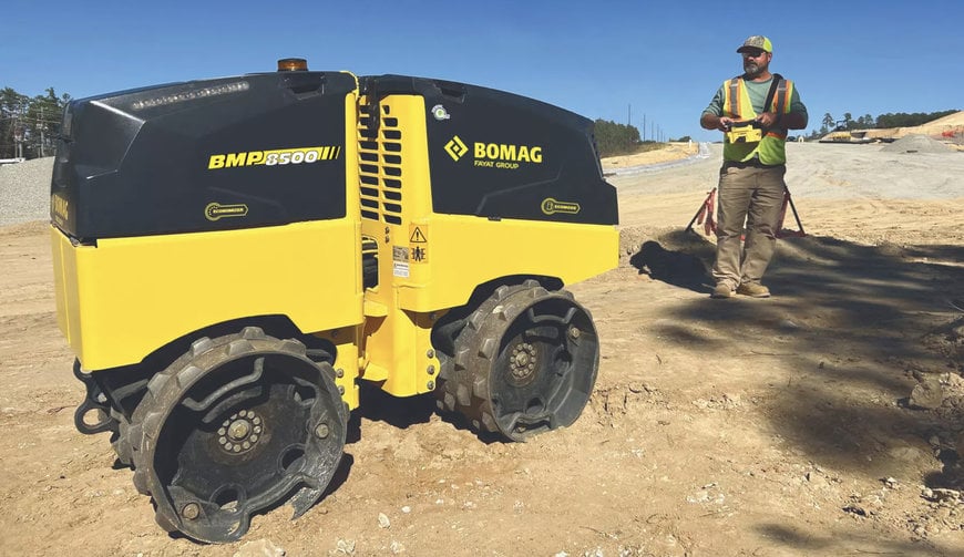 La nueva generación del compactador multiuso con control remoto BMP 8500 de BOMAG